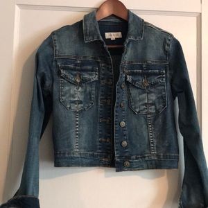 Cropped Jean Jacket